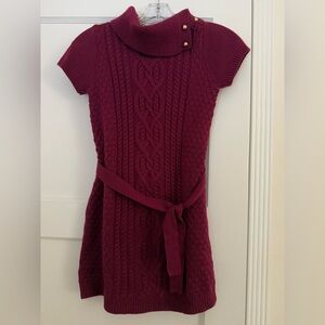 Janie and jack sweater dress size 8 girls